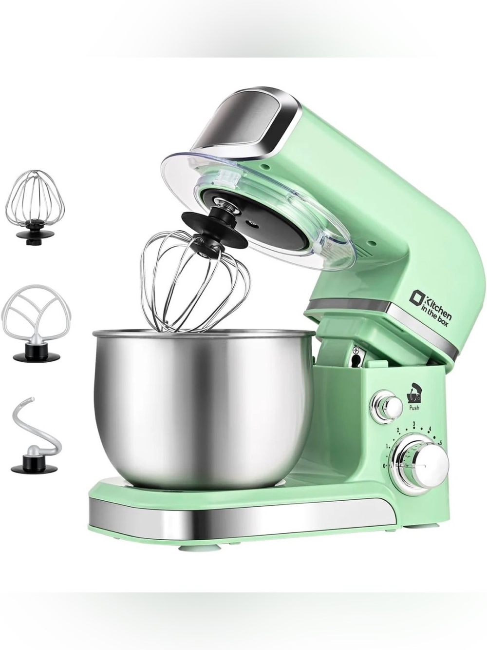 Kitchen in a Box KSM35 3.2QT Stand Mixer w/ Attachments New in Box